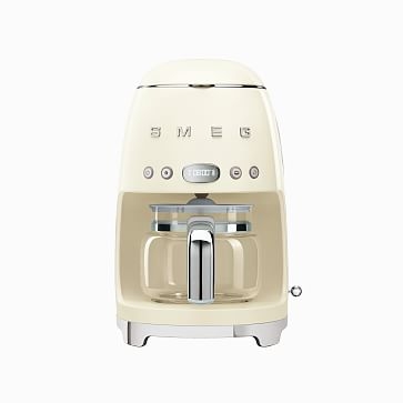 Smeg Drip Filter Coffee Machine, Black - Image 1