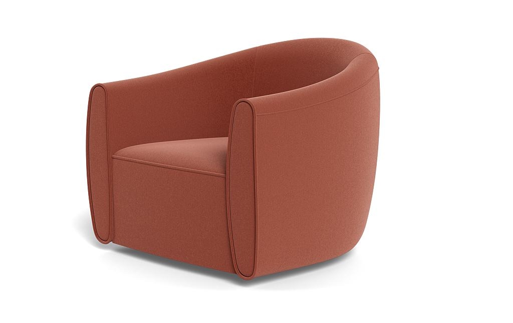 Lawson Swivel Chair with Contrast Piping - Image 2