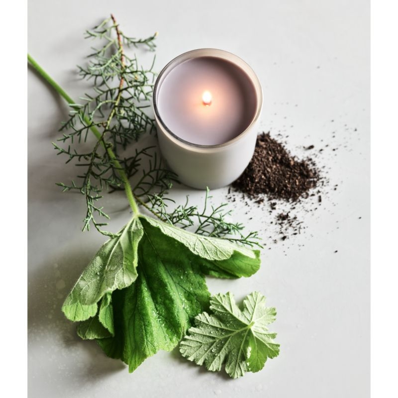 Monochrome No. 5 Rain 1-Wick Scented Candle - Cypress, Geranium and Musk - Image 1