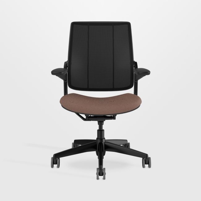 Humanscale ® Smart Ocean Brown Twill Office Chair - Image 0