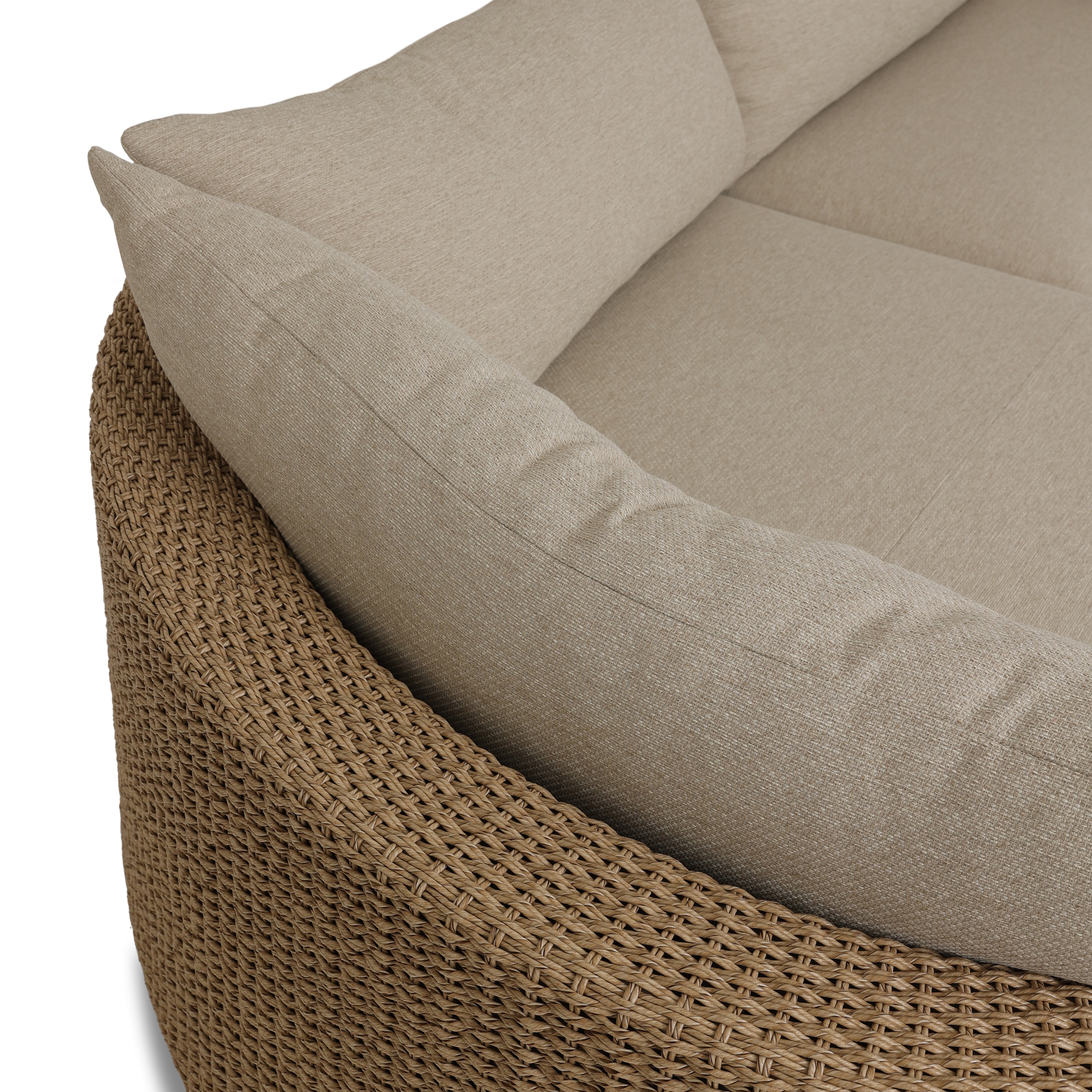 Sylvan Outdoor 2pc Sec-Laf Chaise-Faux - Image 7