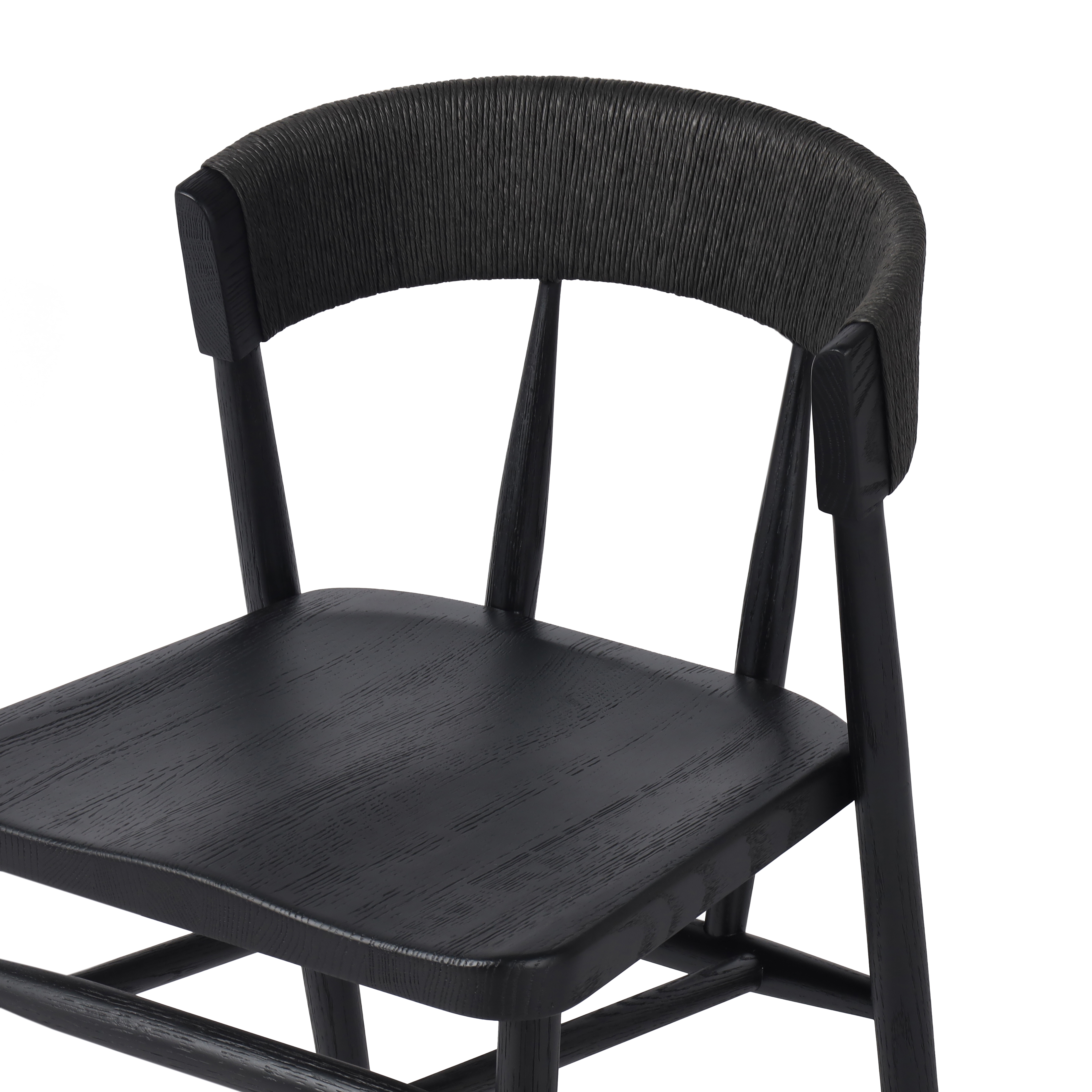 Buxton Dining Chair-Black Oak - Image 6