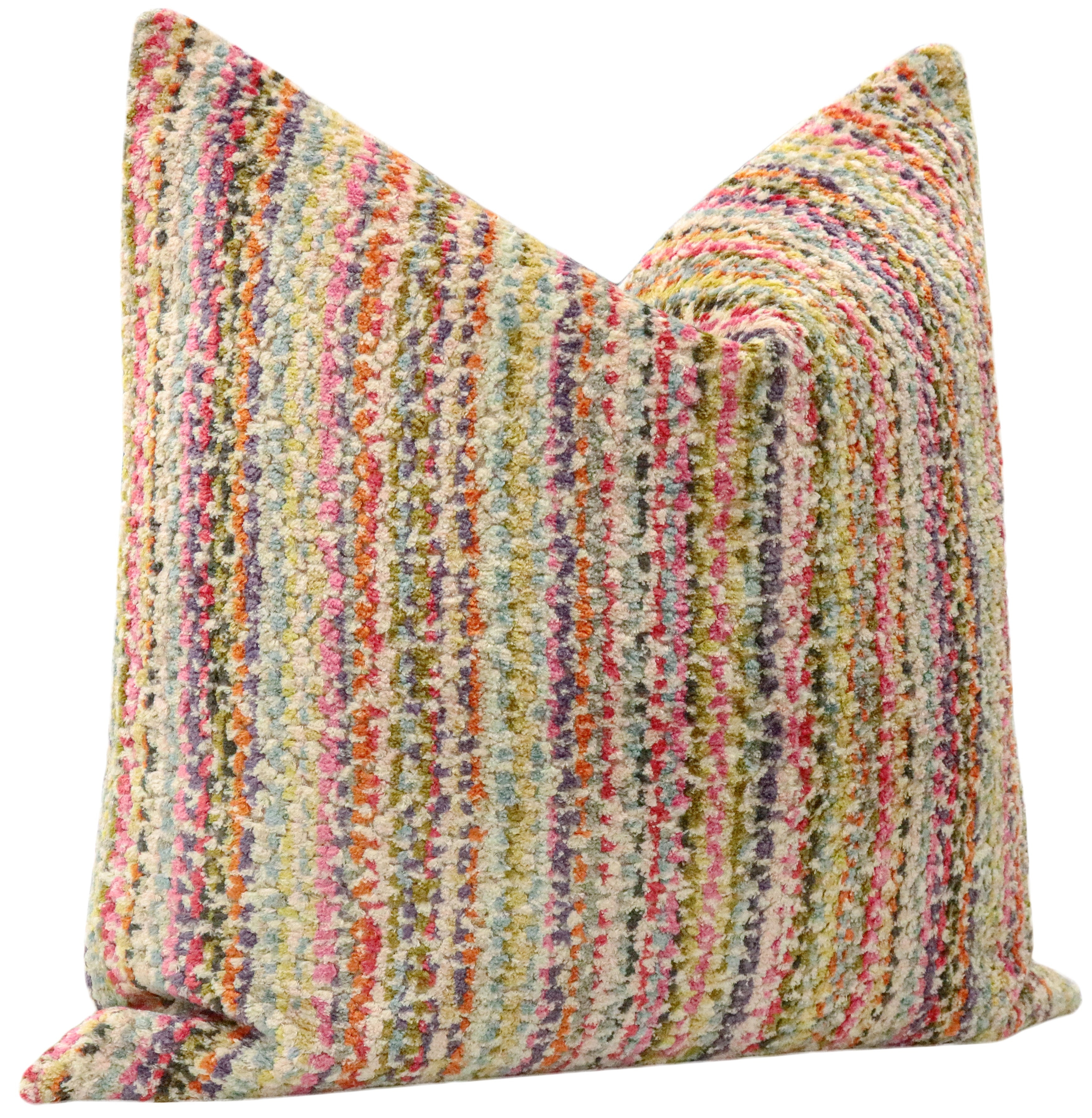 CONFETTI CUT VELVET // MULTI - 20” X 26” STANDARD SHAM - Image 1