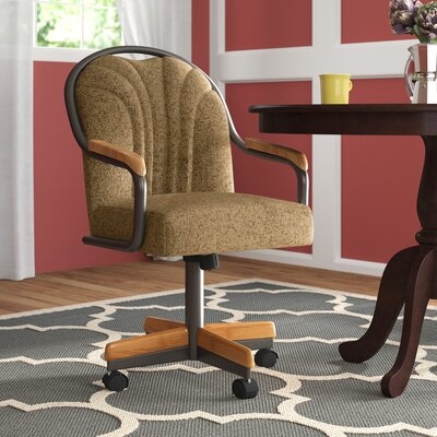 Cearley Upholstered Arm Chair in Beige - Image 0