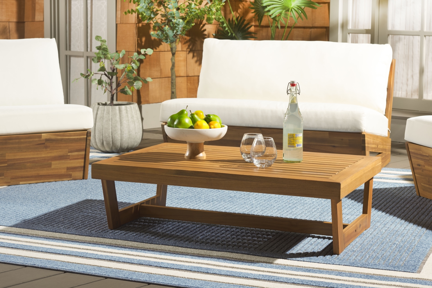 Dune Indoor-Outdoor Coffee Table - Natural - Image 1