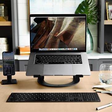 Twelve South Curve Laptop Stand, White - Image 2