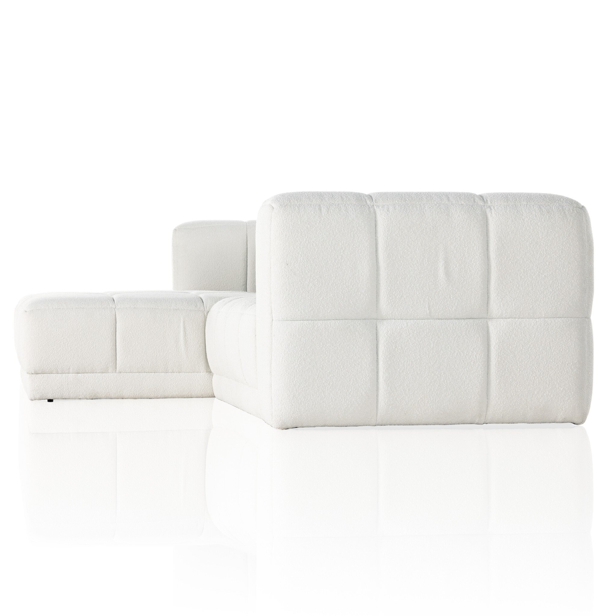 Tavi 2-Piece Sectional - FIQA Boucle Natural - Image 7