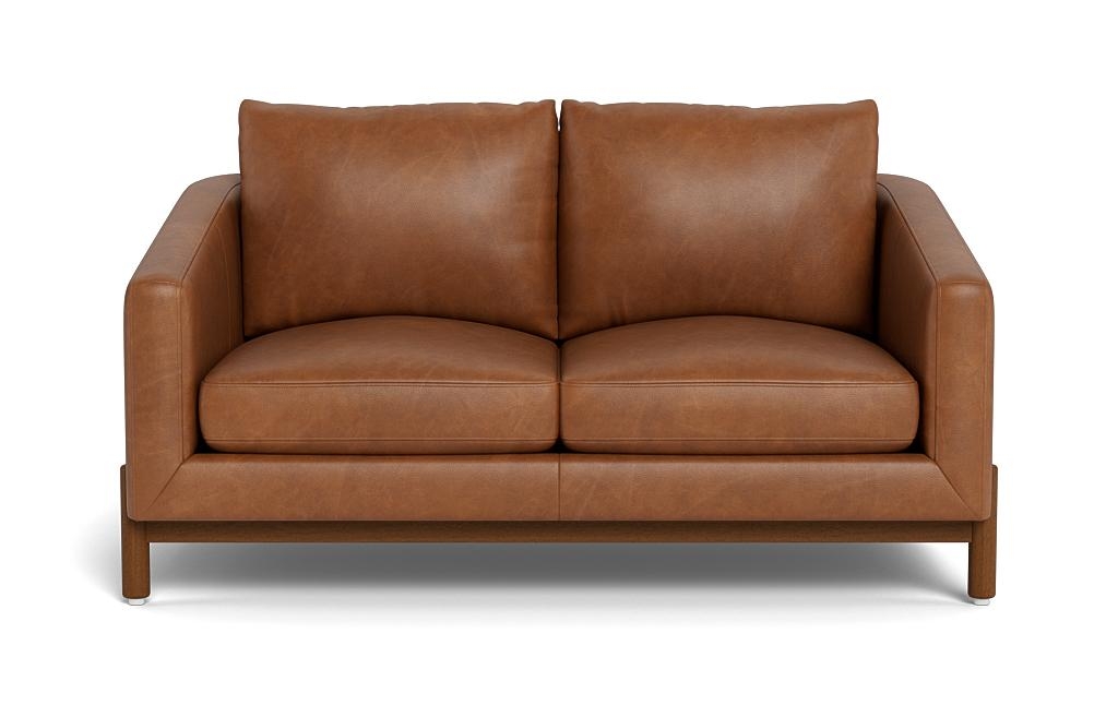 Oslo Leather Loveseat - Image 0