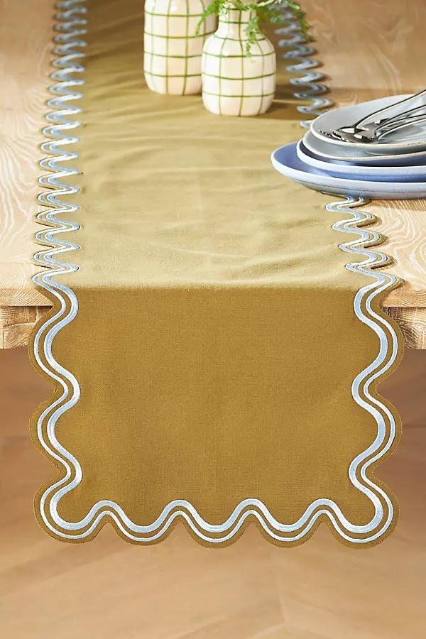 Madeline Embroidered Table Runner - Image 0