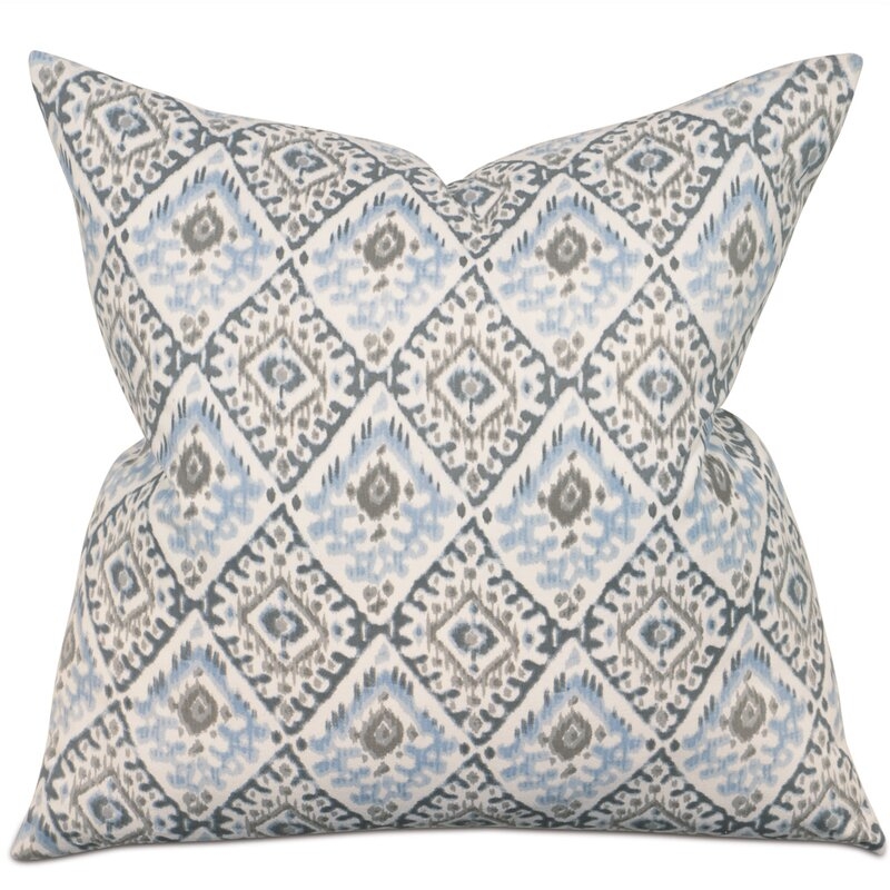 Thom Filicia Home Collection by Eastern Accents Fenton Cotton Throw Pillow Cover & Insert - Image 0