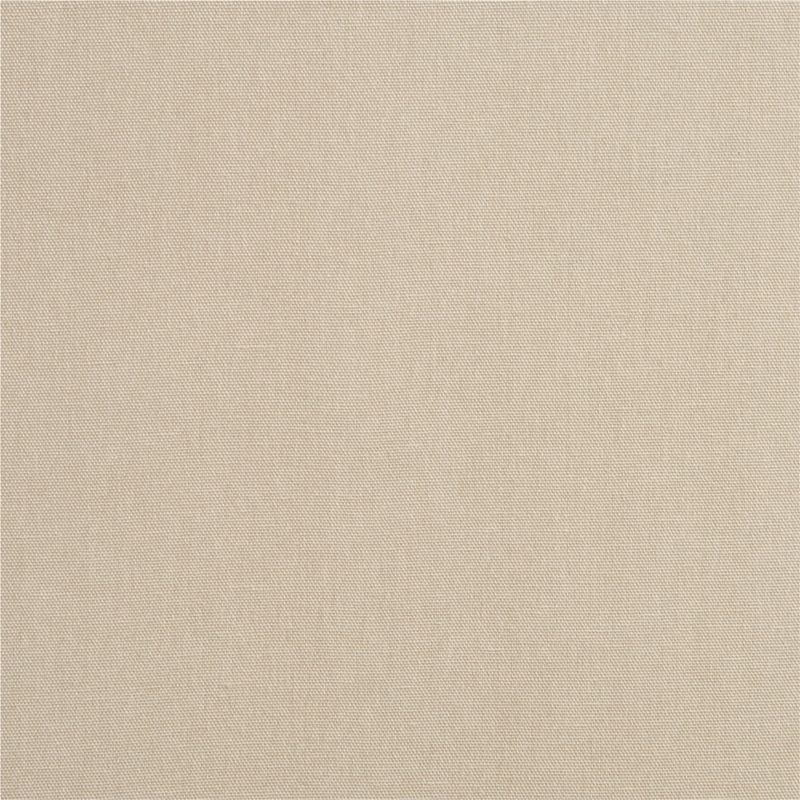 Organic Cotton Natural Taupe Window Curtain Panel 52"x84" - Image 5