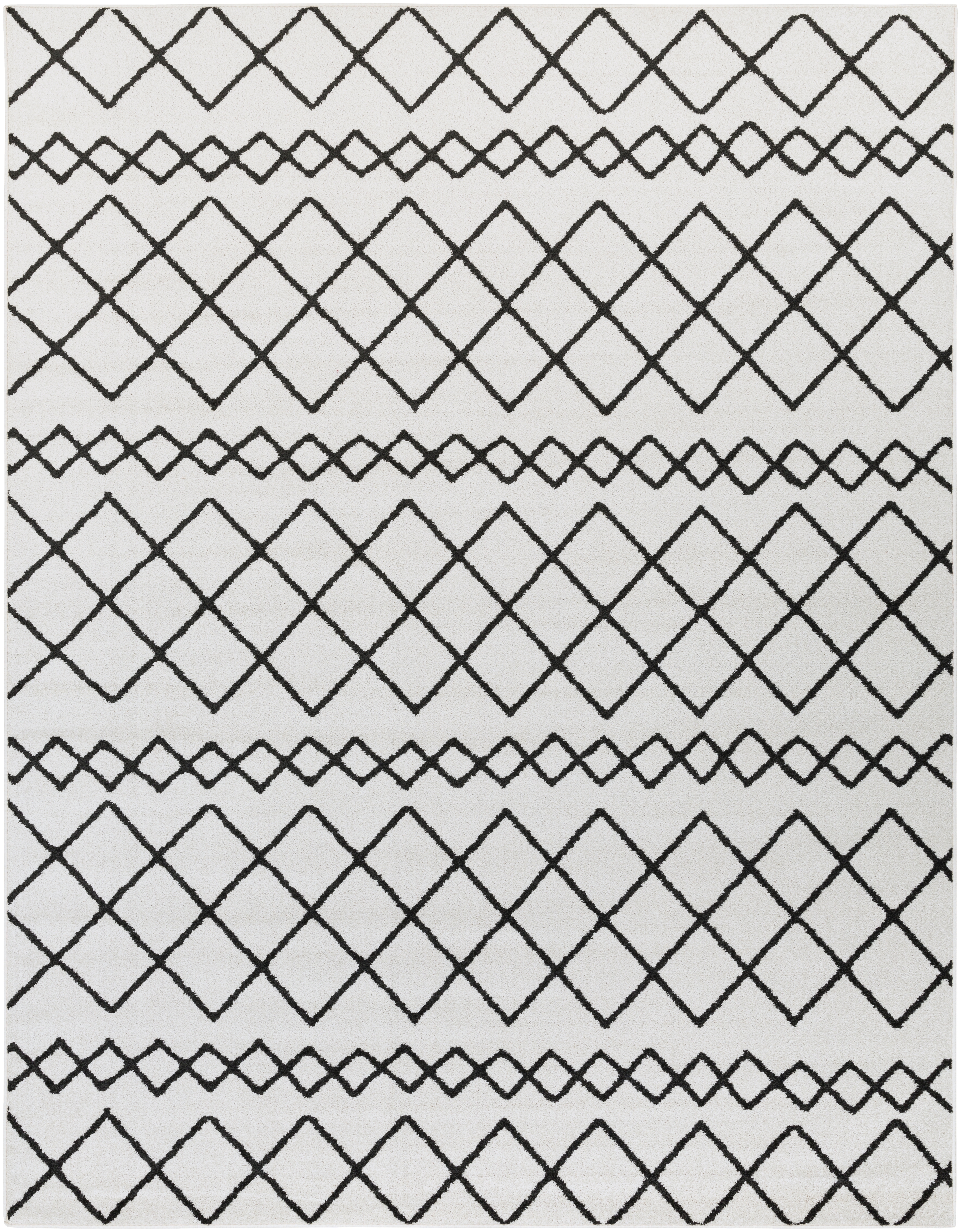 Seville Rug, 7'10" x 10'3", White - Image 0
