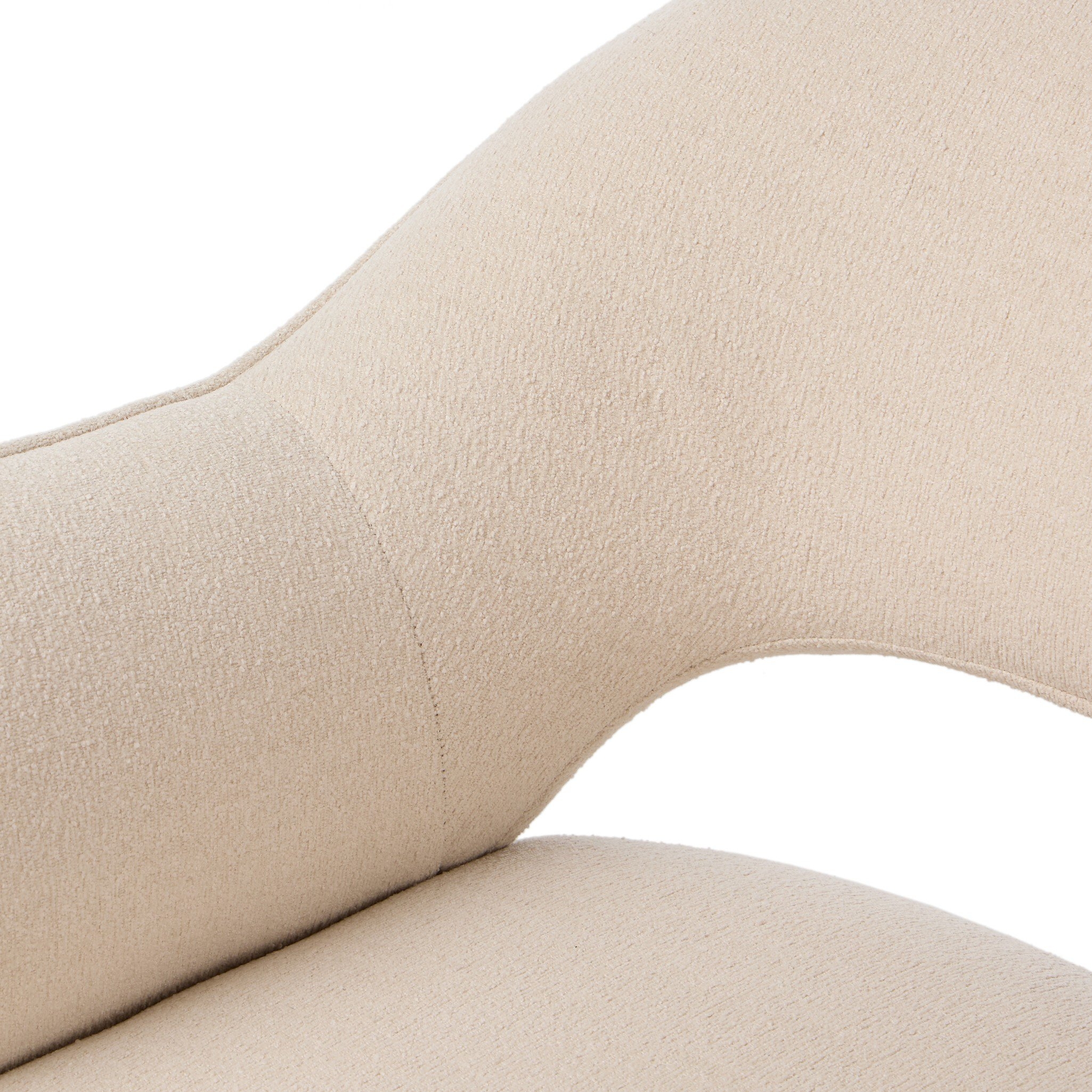 Blythe Swivel Chair - CryptonÂ® Wayfarer Snow - Image 10