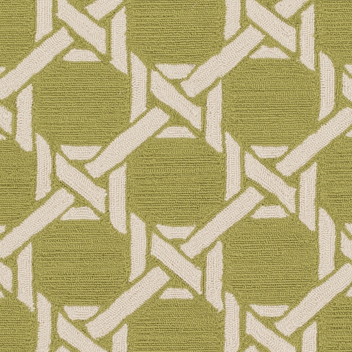 Rain Green Outdoor 9' x 12' Handmade Rug - Image 5