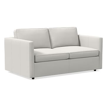 Harris 66" Multi-Seat Sofa, Standard Depth, Sierra Leather, Snow - Image 0