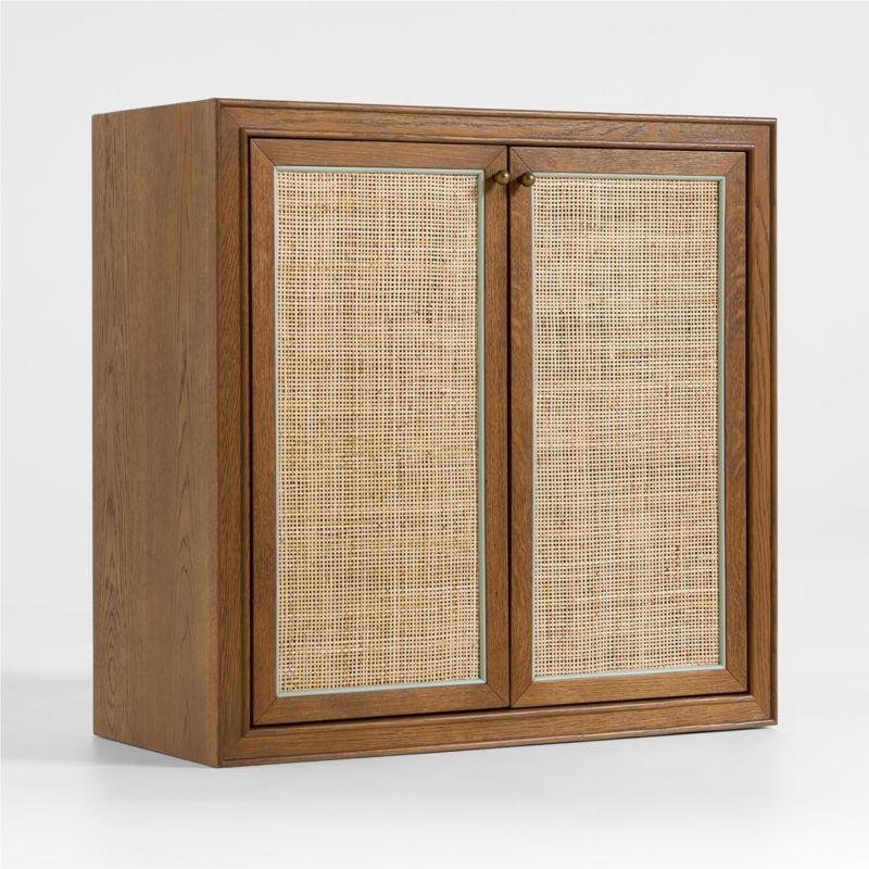 Hawes Modular Oak Wood Kids Bookcase with Door by Jake Arnold - Image 4