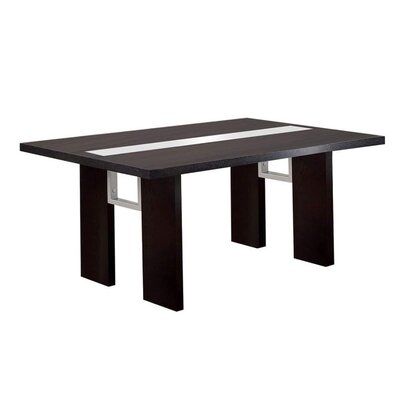 Wooden Dining Table In Espresso Finish - Image 0