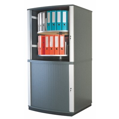 71" H x 36" W x 36" D Lockfile Binder and File Carousel Cabinet 4 Shelves Shelving Unit - Image 0