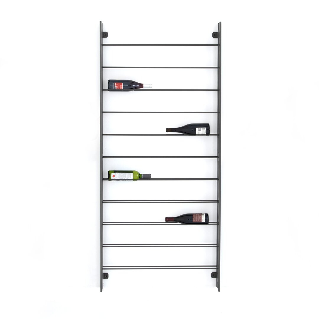 Four Hands Galloway Wine Bottle Rack in Gunmetal - Image 0