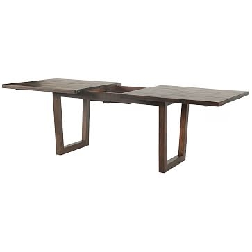 Logan Expandable Dining Table, Rubbed Black - Image 3