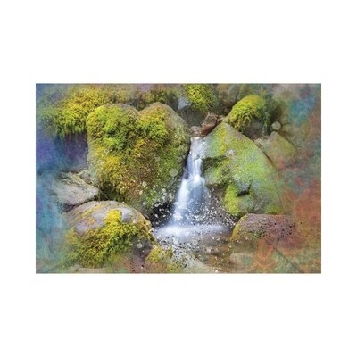 Zen Waterfall II by Kevin Clifford - Wrapped Canvas Gallery-Wrapped Canvas Giclée - Image 0