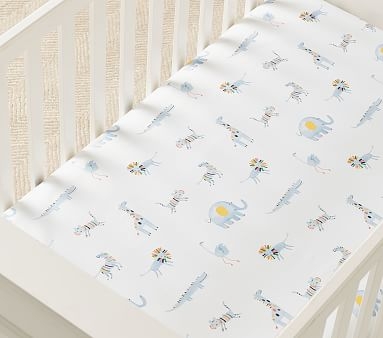 Organic Muslin Baby Blanket, Blush - Image 1