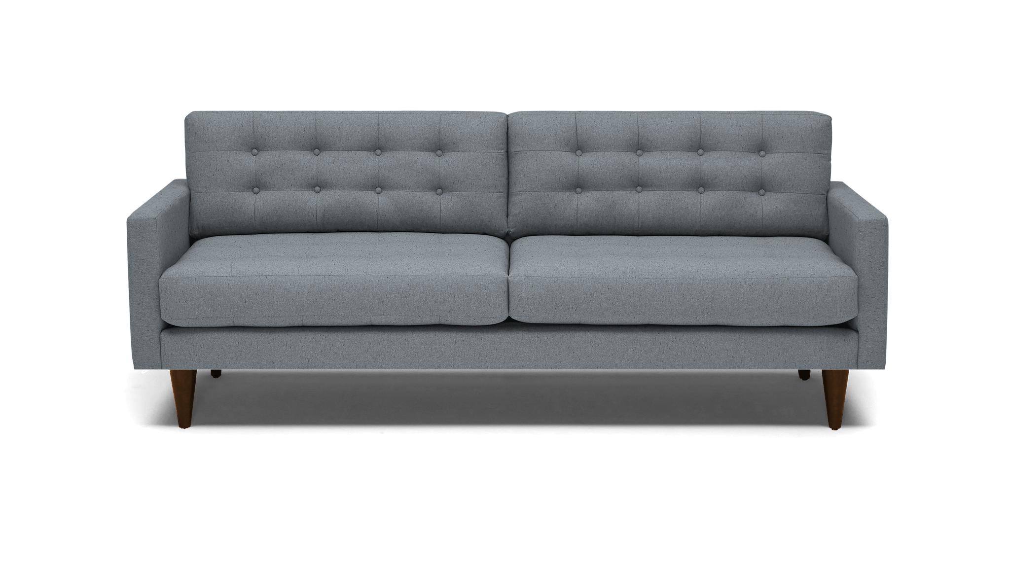 Gray Eliot Mid Century Modern Sofa - Synergy Pewter - Mocha - Image 0