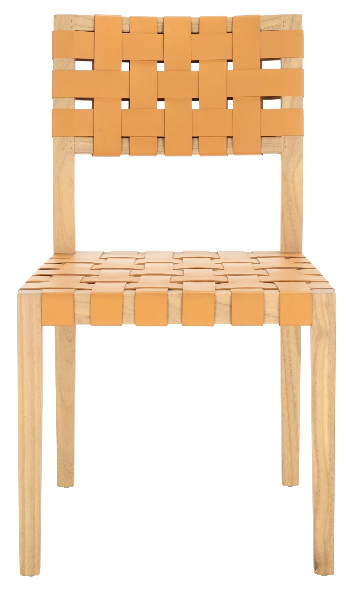 Bette Woven Leather Dn Chair - Tan / Natural - Image 5