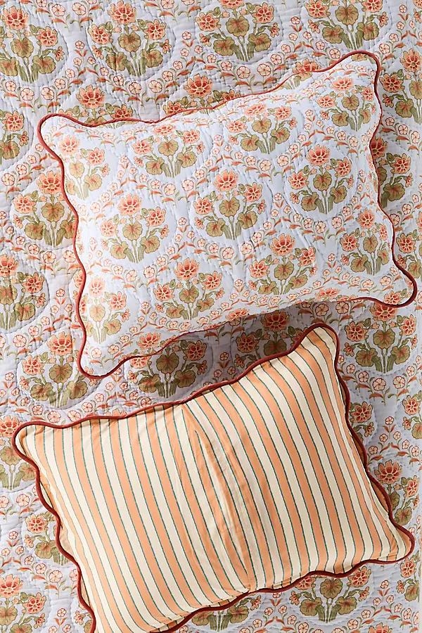 Iluka Cotton Printed Floral Shams, Set of 2 - Image 0