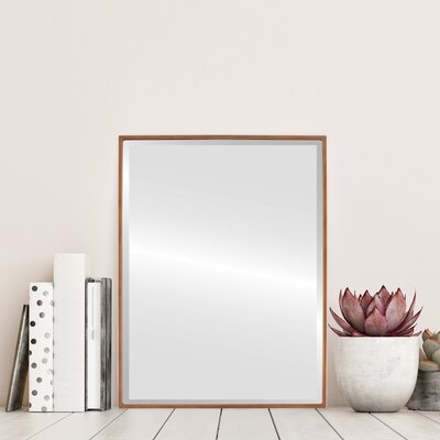 Bugarin Framed Rectangle Mirror - Matte Black - Image 0