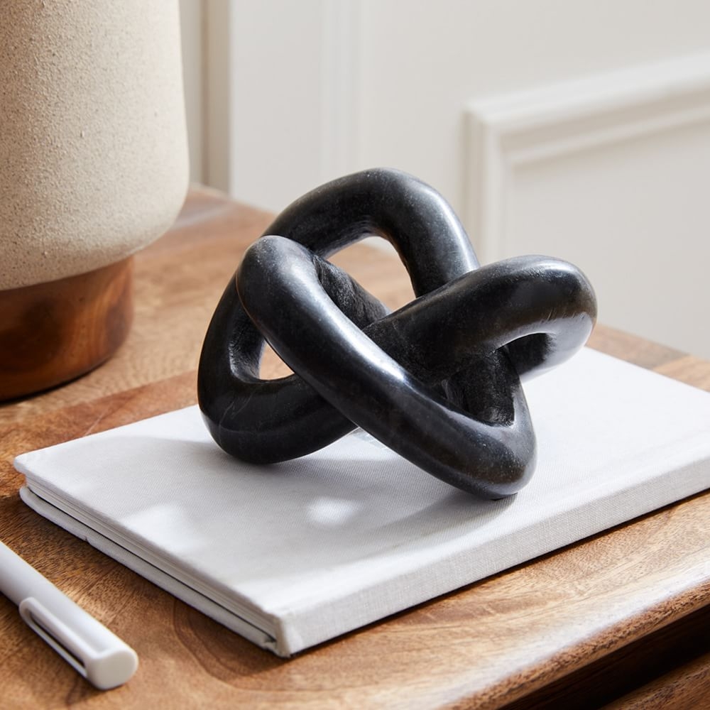Marble Knot Object, Gray, 3 Loop - Image 0