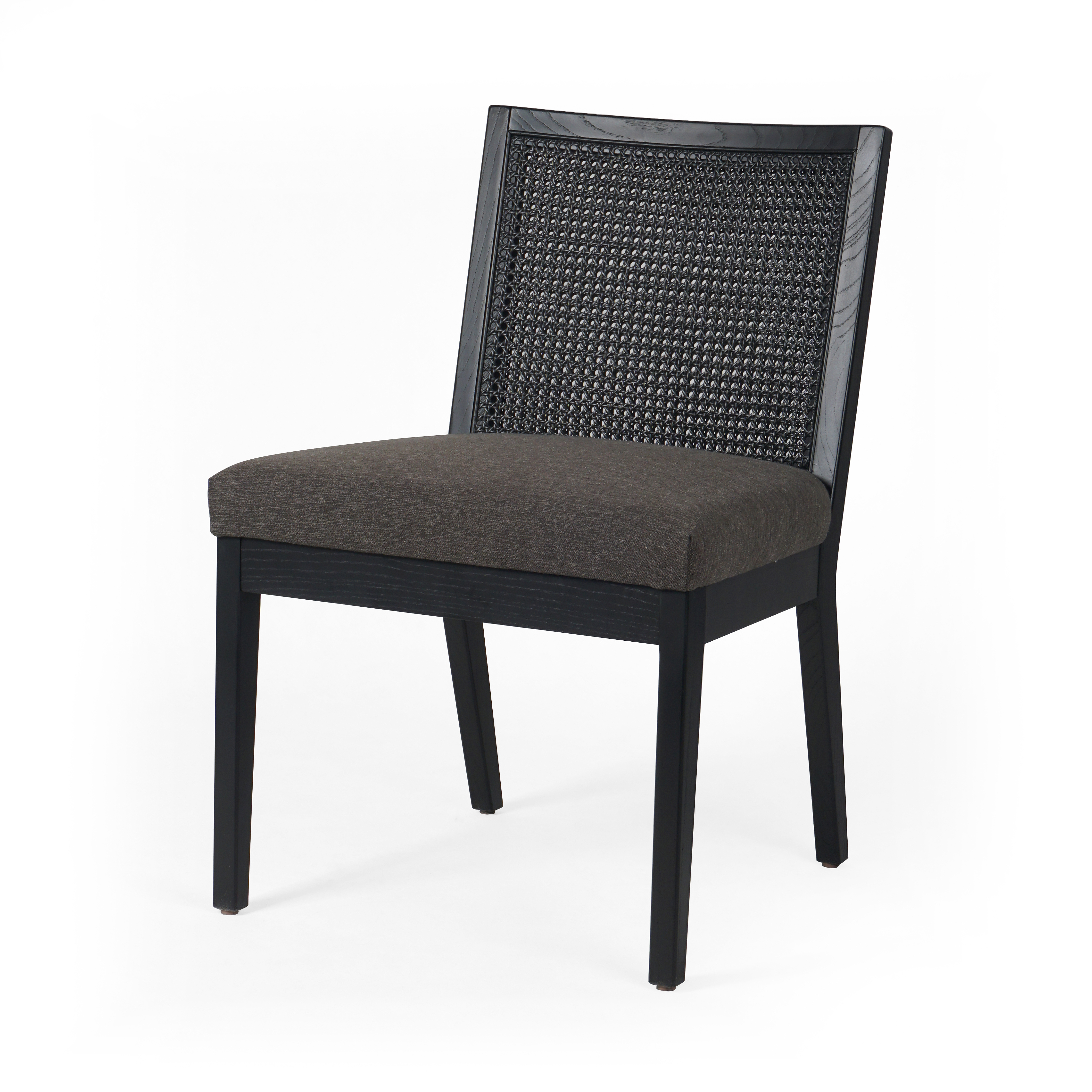 Antonia Armless Dining Chair-Charcl - Image 0