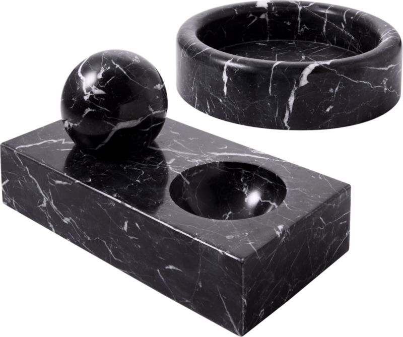 Marble Paperweight and Catchall - Image 8