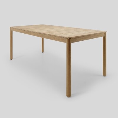 Teak Solid Wood 6-Person Dining Table by Neighbor - Image 0
