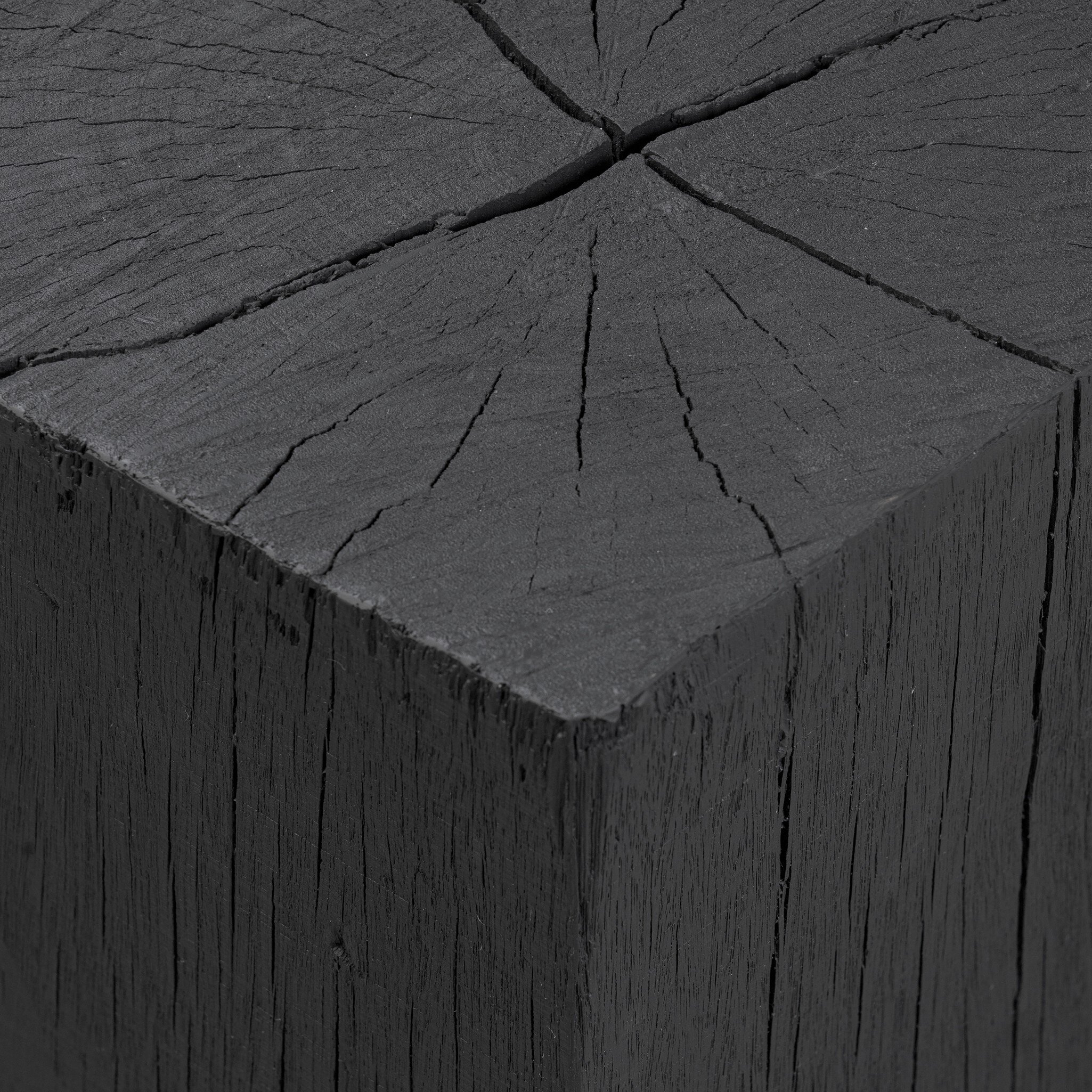 Vesto End Table - Black Resin - Image 6