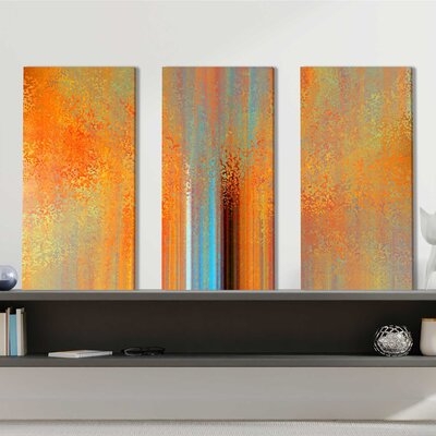 "Habakkuk 3:19. Keep On Keeping On" By Mark Lawrence 3 Piece Graphic Print Set On Canvas - Image 0