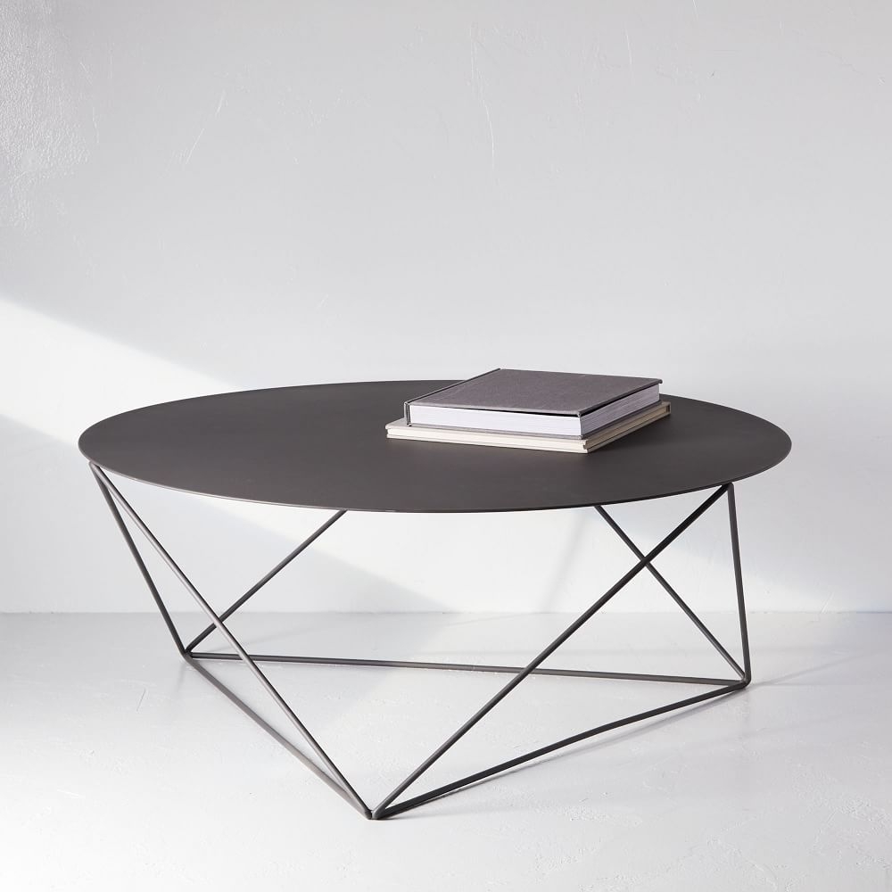 Eric Trine Octahedron Coffee Table, Matte Gray - Image 0