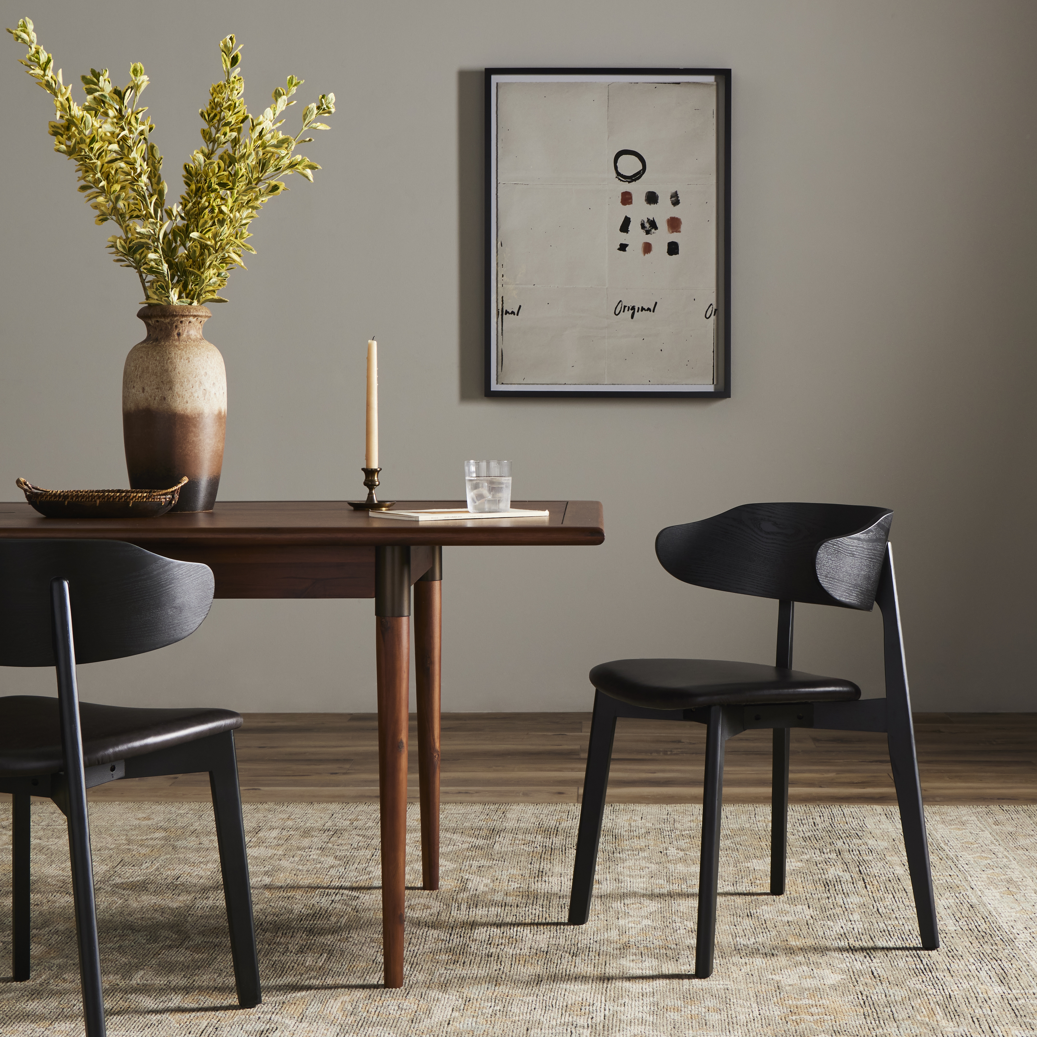 Franco Upholstered Din Chair-Snm Blk - Image 8