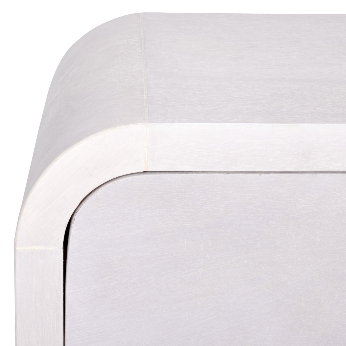 Birkin 1 Drawer 1 Shelf Nightstand - White Washed - Safavieh - Image 2