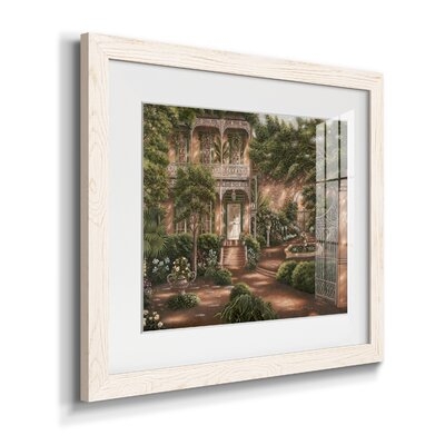 Jane's Courtyard II-Premium Framed Print - Ready To Hang - Image 0