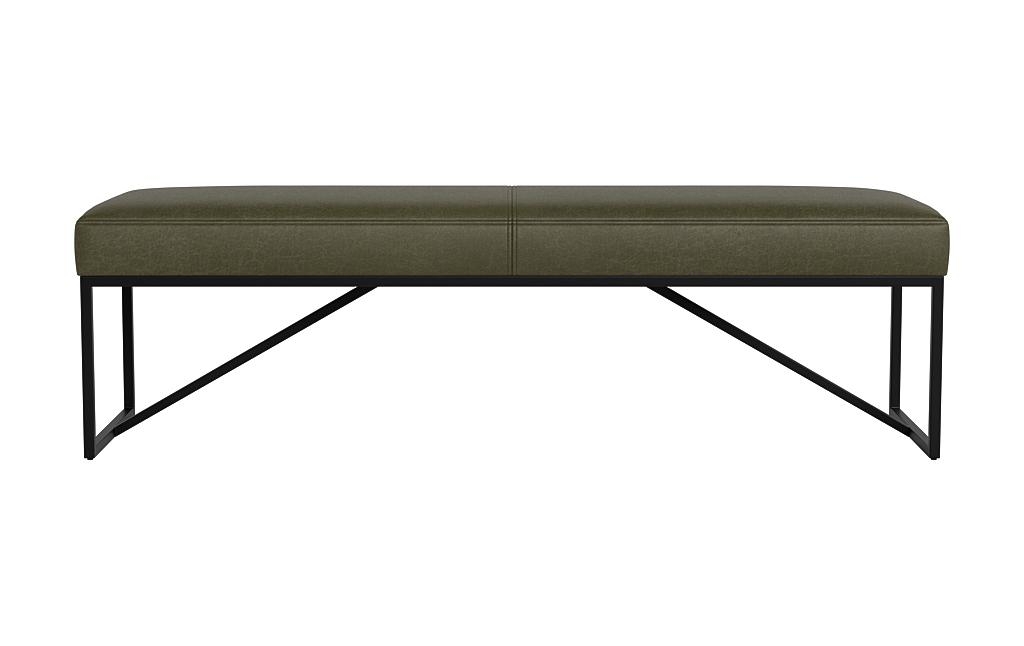 Otto Leather Bench - Image 0