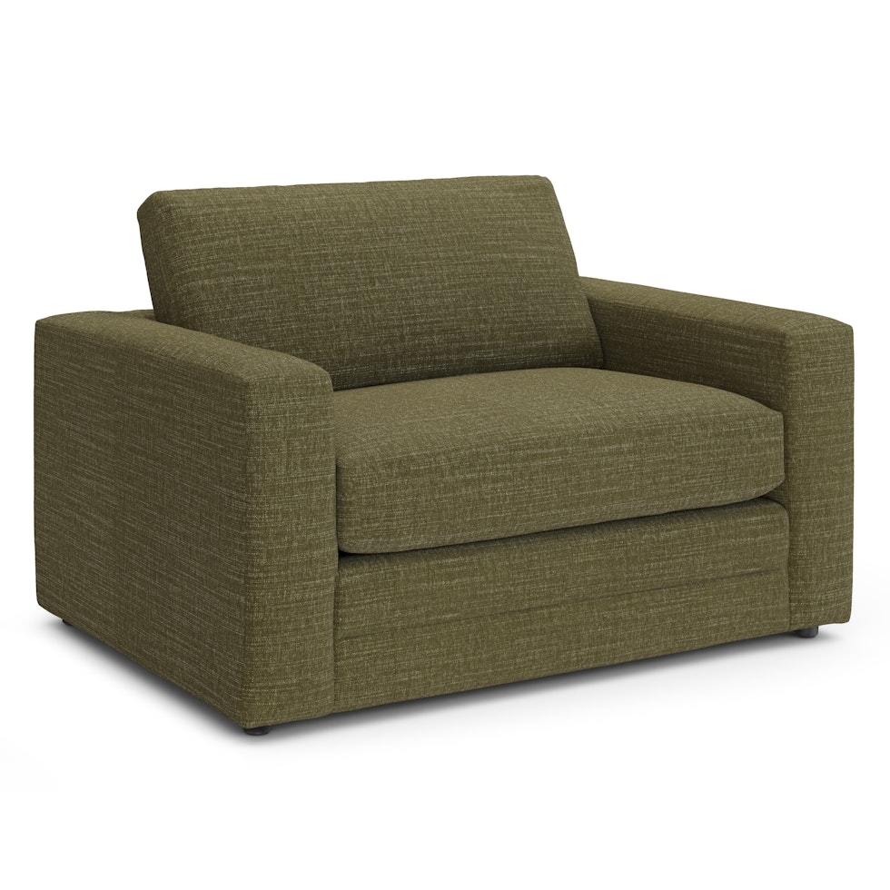 Riley 57.5" Sleeper Chair - Napa Moss - Image 0