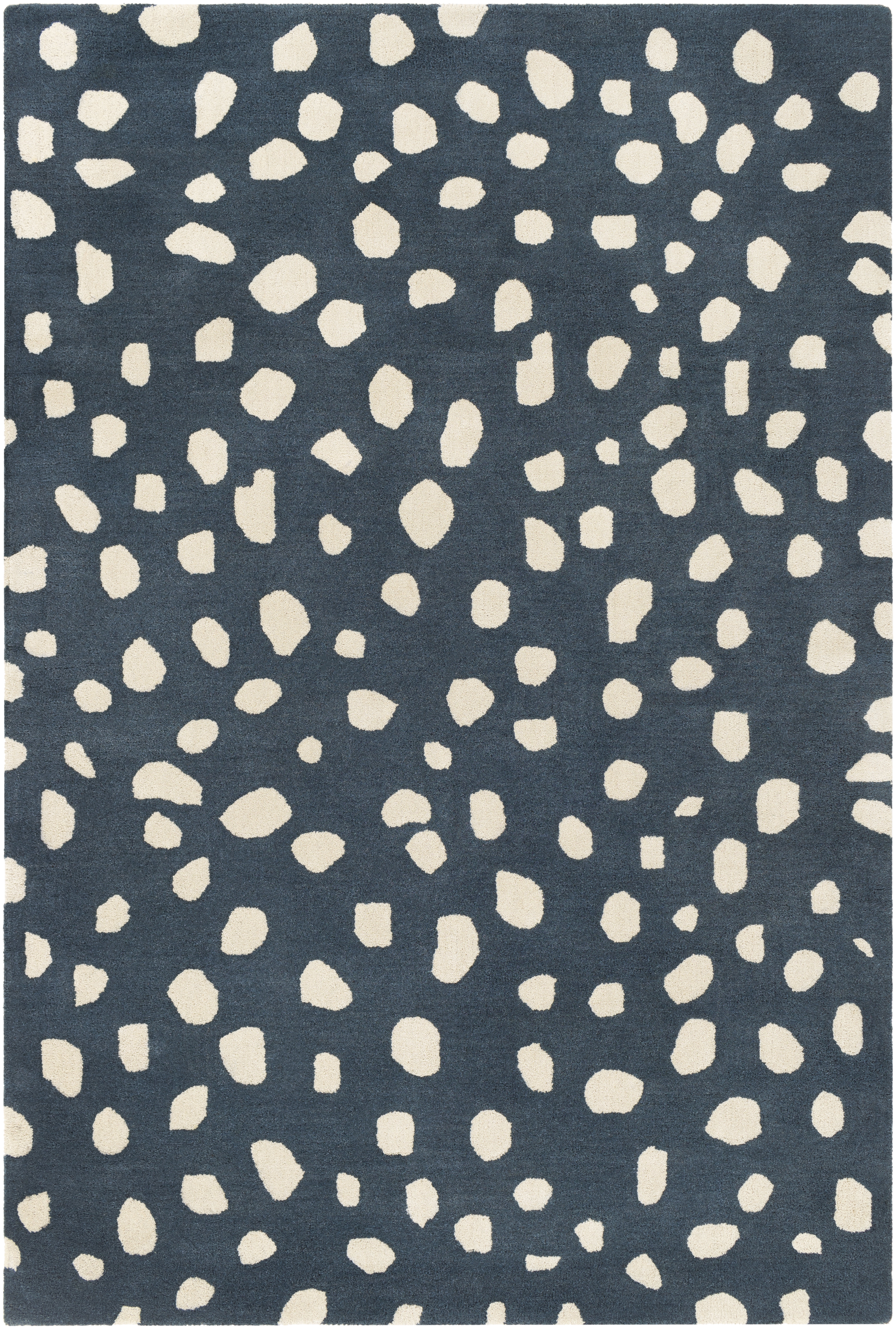 Stella Blue Indoor 6' x 6' Handmade Rug - Image 0