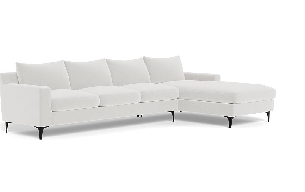 Sloan 4-Seat Right Chaise Sectional - Image 1