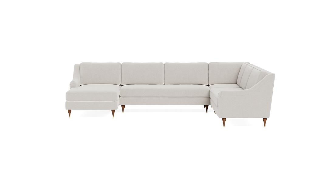 Alexander 4-Piece (5-Seat) Corner Sectional Sofa with Left Chaise - Image 0