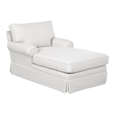 Lily Chaise Lounge - Classic Bleach White - Image 0