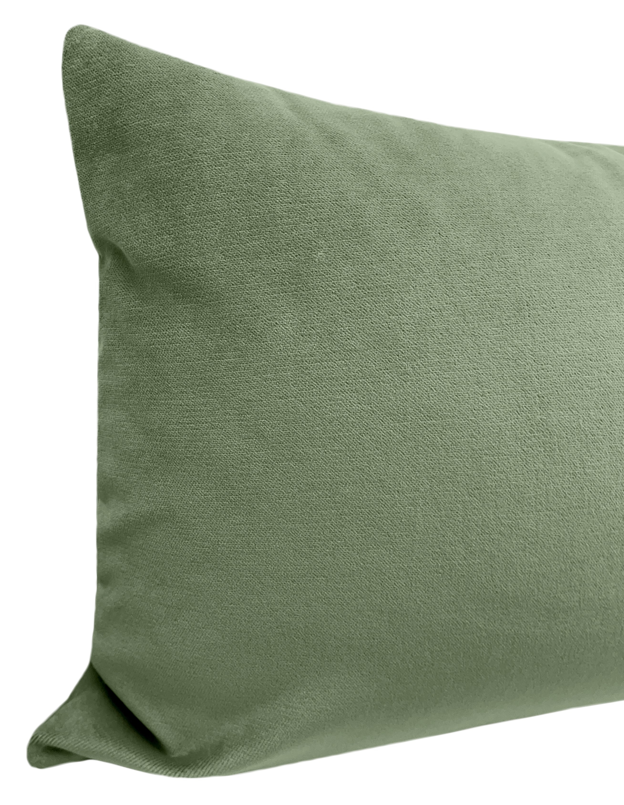 THE XL LUMBAR :: SOCIETY VELVET // EUCALYPTUS - 14" X 48" - Image 4