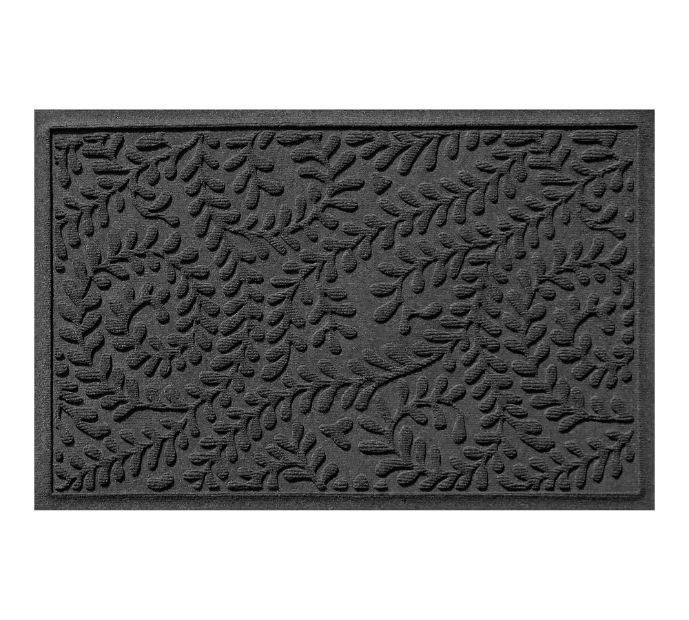 Waterhog Boxwood Doormat, 2 x 3', Charcoal - Image 0