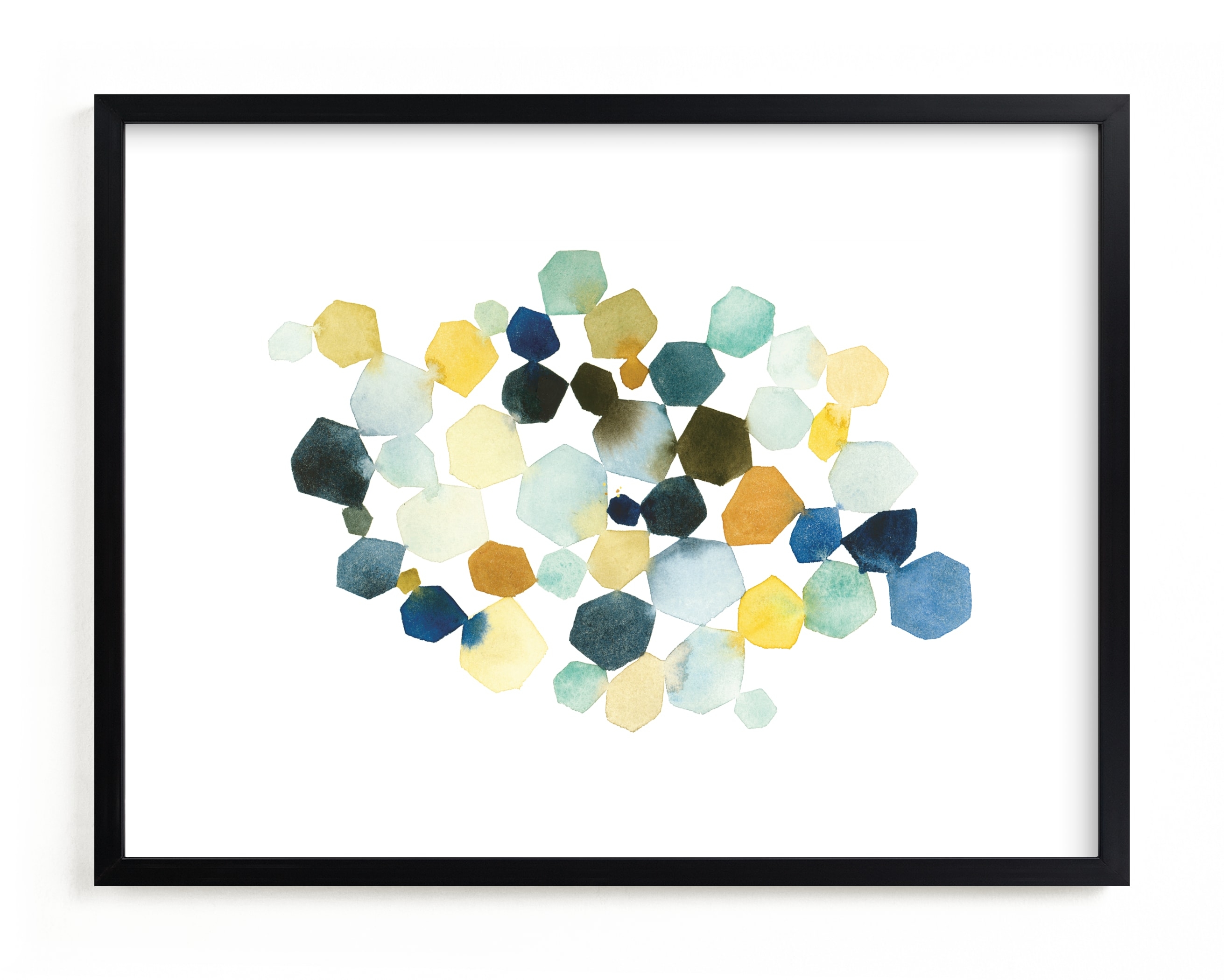 Hexagon Cluster II Open Edition Fine Art Print - Image 0