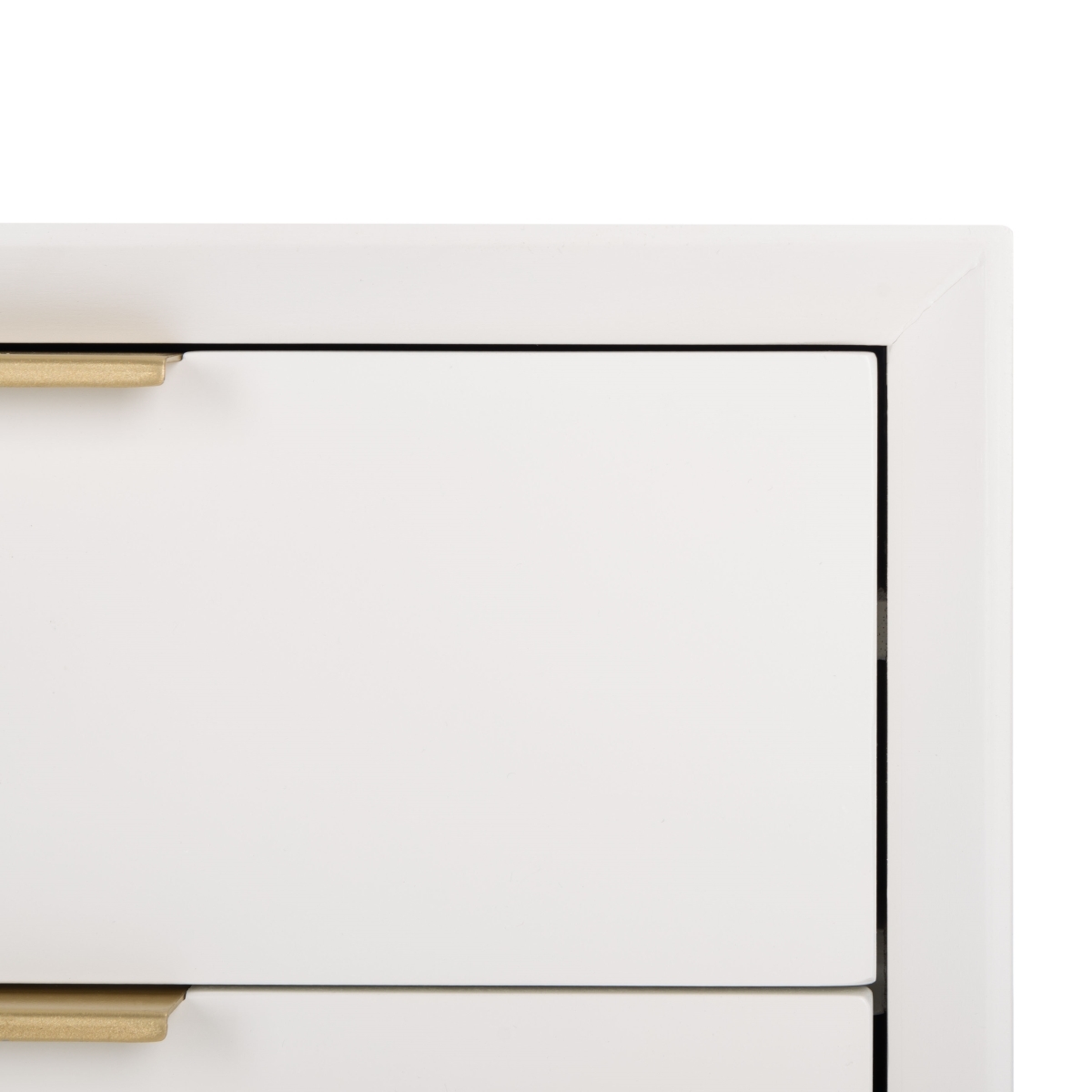 Baskin 3 Drawer Accent Table - White - Safavieh - Image 2